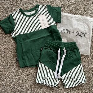 New with Tags Olive and Scout Rory Matching Set